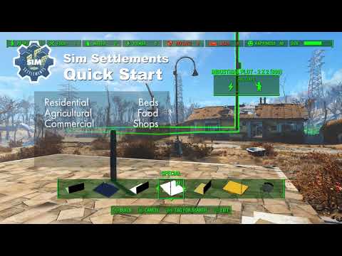 sim settlements upgrading plots